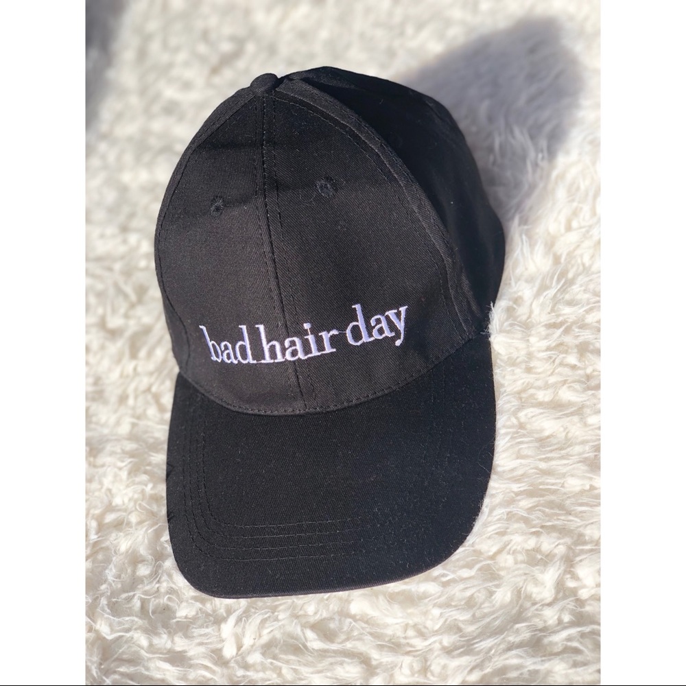 SOLD Bad Hair Day Embroidered Dad Hat